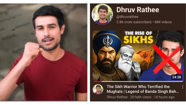 deeply-insulting-dhruv-rathee-under-fire-for-posting-ai-video-on-sikh-gurus-takes-down-after-outrage