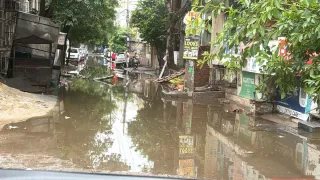 Gurugram Waterlogging: Residential Societies Flooded After Intense Rain On Weekend; Traffic Comes To Halt | Video