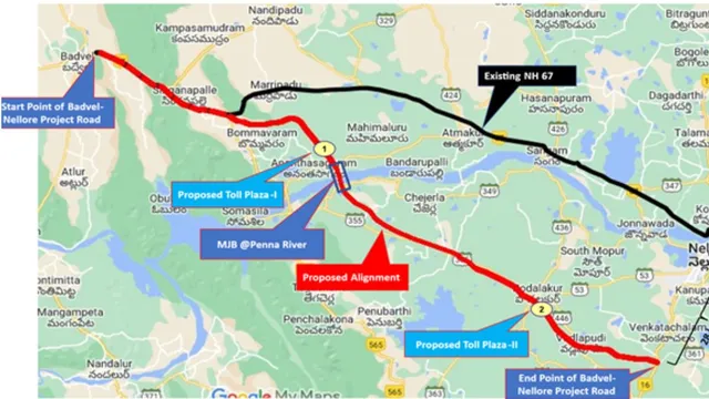 andhra-pradesh-badvelnellore-highway-to-link-nh67-with-krishnapatnam-port-cut-travel-time-by-1-hour-centre-approves-rs-3653-crore-project