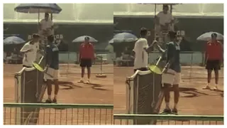 Pakistan Tennis Player's 'Sore Loser' Behaviour Against Victorious Indian Player Gets Caught On Camera | Video