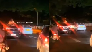 Bengaluru Couple Turns Public Road Into Private Bedroom By Romancing On Car Sunroof, Faces Police Action After Video Goes Viral