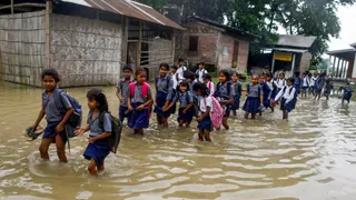 Assam Floods: Incessant Rains Inundate Many Parts Across State, IMD Forecasts More Showers; Over 6.5 Lakh Affected