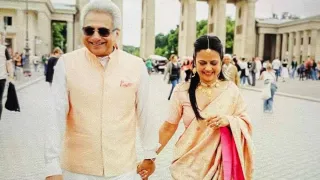 tmc-mp-mahua-moitra-ties-knot-with-senior-bjd-leader-pinaki-misra-in-germany