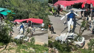 Uttarakhand: Helicopter Makes Emergency Landing In Rudraprayag Due To Technical Fault