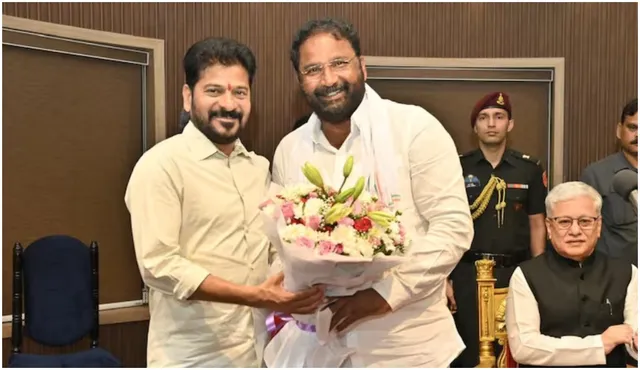 telangana-three-congress-mlas-take-oath-as-ministers-ramchander-naik-becomes-deputy-speaker
