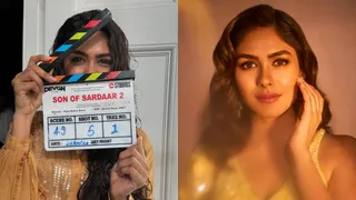 Mrunal Thakur To Headline Son Of Sardaar 2, Actress Shares Sneak Peek From Shoot