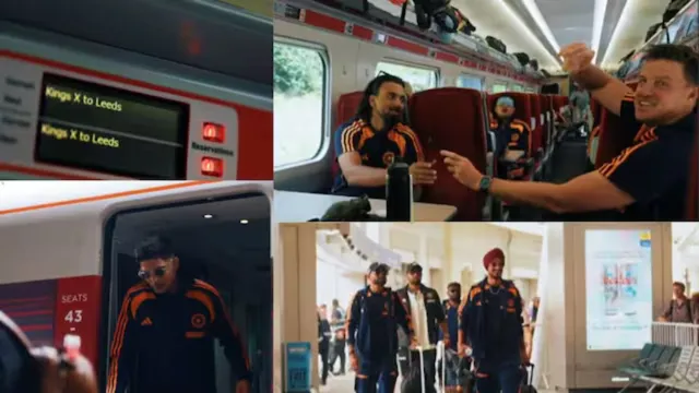 ind-vs-eng-team-india-arrive-in-leeds-by-train-before-1st-test-match-against-england-watch