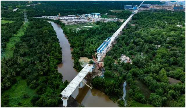mumbai-ahmedabad-bullet-train-update-key-bridge-over-darotha-river-between-boisar-and-vapi-completed-details