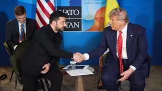 Zelenskyy Calls On Trump At NATO Summit, Seen In Formal After Oval Office's Snub; Check What US Prez Promised Him