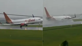 Batik Air Boeing 737 Shakes Through Storm, Narrowly Avoids Crash In Viral Landing Video