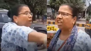 'IPS Ki Maa Hoon': Woman Hits Car, Then Threatens To Throw Car Owner In Jail | Viral Video