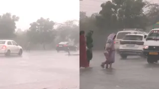 Gujarat Rain: Rajkot Flooded After Sudden Downpour, IMD Issues Red Alert In Ahmedabad, Jamnagar And 7 Other Districts