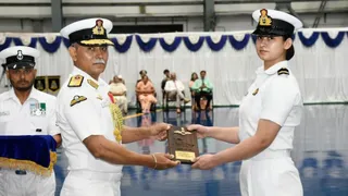 Astha Poonia, Sub Lieutenant Becomes Indian Navy's First Female Fighter Pilot