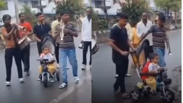 proud-dad-takes-daughter-to-school-with-full-band-baaja-on-her-first-day-internet-cheers-the-celebration-video