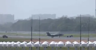 British F-35 Jet Towed For Repair As UK Team Arrives Weeks After Emergency Landing At Kerala Airport | Video