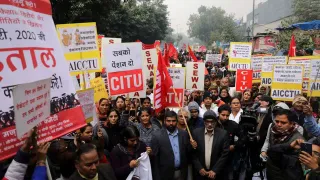 Bharat Bandh Today: Left Parties Stage Protest In Chennai, Empty Roads In Kochi | LIVE Updates