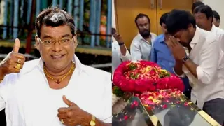 Kota Srinivasa Rao Funeral: Chiranjeevi Pays Floral Tribute; Brahmanandam, Pawan Kalyan And Others Arrive For Last Rites