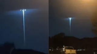 Viral Video Of UFO Releasing Light Beam Leaves People Stunned And Questioning If It’s Real: 'That’s Just A Stadium Light'