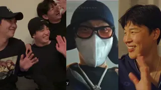 BTS Jimin Bounces Around Rooms As V, Jungkook And RM Kick Him Out, Jhope Intervenes In Funniest Weverse LIVE VIDEO