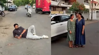 Family’s Funny Take On How Cows Chill On Indian Roads Goes Viral, Internet Can’t Stop Laughing