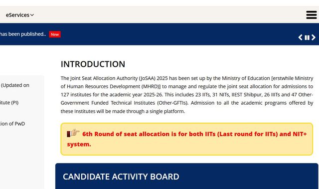 josaa-2025-round-6-seat-allotment-result-out-check-iit-class-commencement-schedule-orientation-dates-reporting-info-here