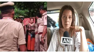 Russian Woman Who Was Found Living In Gokarna Cave Claims One Of Her Kids Was Born In Den, Father Is Israeli Businessman