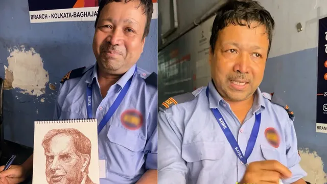 bengal-security-guards-hidden-art-talent-goes-viral-public-steps-in-to-support-his-dream-video