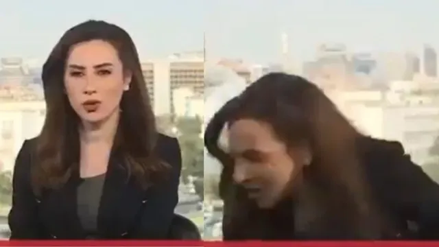 syrian-anchor-runs-for-cover-as-israeli-strike-hits-damascus-during-live-state-tv-bulletin-viral-video
