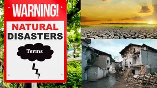 30 Key Terms Used For Natural Disasters