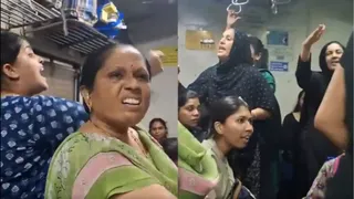 ‘Speak Marathi Or Get Out’: Language Row In Mumbai Local Train Caught On Camera | WATCH