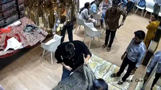 Man Gets Angry, Destroys Lehenga And Threatens Shopkeeper With Knife After Fiancée’s Refund Is Denied | Viral Video