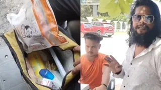 Men Stop Blinkit Rider In Ghaziabad Over Non-Veg Order During Sawan Month; Customer Turns Out To Be Christian