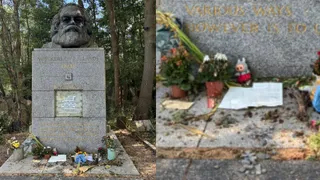 Viral Labubu Doll At Karl Marx’s Grave Leaves Internet Both Confused And Delighted