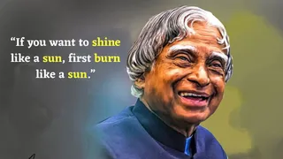 30+ Inspiring APJ Abdul Kalam Quotes To Motivate You When Life Gets Tough