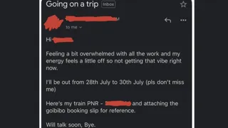 Gen Z Intern Sends Leave Email For Trip, Says ‘Not Getting The Vibe’, Internet Bursts Over Viral Request