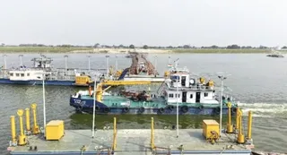 Bihar Plans Regular Ganga Ferry Service Using Special Pontoon During Flood Season