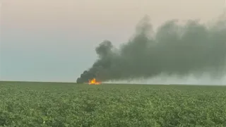 US: F-35 Fighter Jet Crashes Near Lemoore Naval Air Station In California; Pilot Reported Safe | VIDEO