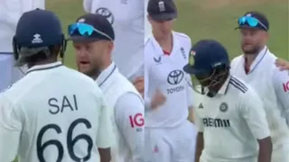 IND vs ENG 5th Test: Sai Sudharsan Gets Involved In Heated Exchange With Ben Duckett, Fans Label Sledging As 'Hypocrisy' | Watch