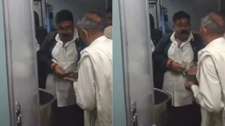 TTE Snatches Cash From Elderly Passenger In Viral Video; Internet Demands Strict Action
