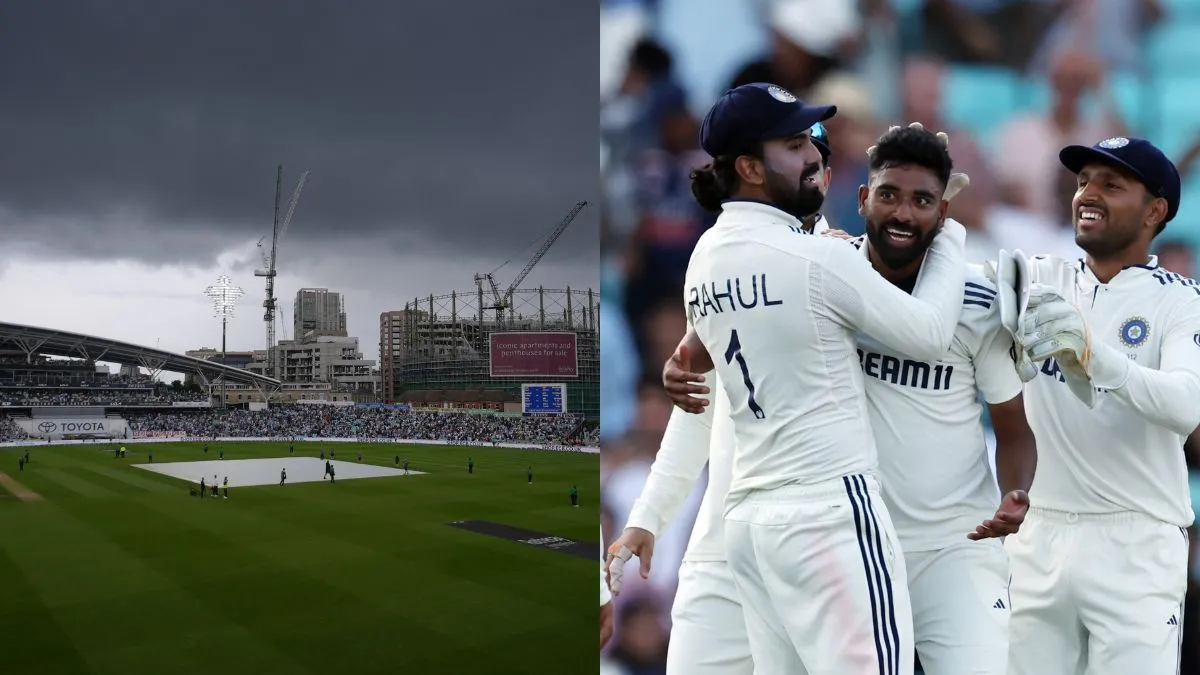 London Weather: Will Rain Play Spoilsport On Day 5 Of IND vs ENG Oval ...