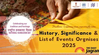 National Handloom Day 2025: History, Significance, Check Full List Of Schedule Events This Year & More Details