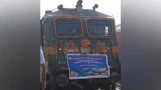 J-K: India’s First-Ever Freight Train Arrives At Anantnag Goods Shed In Kashmir Valley; To Boost Infrastructure And Connectivity