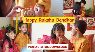 Happy Raksha Bandhan 2025 Status Video Download: Free Rakhi Video Statuses For Brothers And Sisters To Share On Whatsapp, Instagram And Facebook