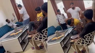 Meerut Shopkeeper Brutally Beats Two Employees With Belt For Asking Pending Salaries, Shocking Viral Video Sparks Outrage