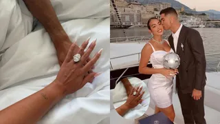 Cristiano Ronaldo Proposes To Georgina With $3M Diamond Ring, Internet Erupts With Tweets And Hilarious Memes