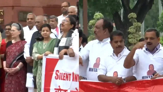 parliament-monsoon-session-opposition-continues-protest-against-bihar-sir-vote-theft-sport-124-not-out-t-shirts