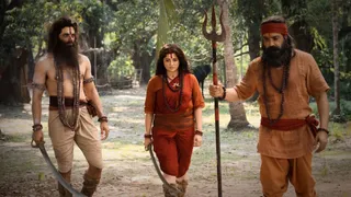 devi-chowdhurani-prosenjit-chatterjee-and-srabanti-chatterjees-bengali-movie-teaser-lights-up-times-square-on-independence-day
