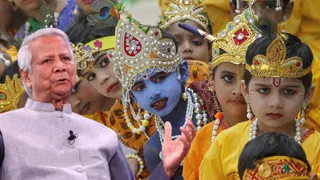 Bangladesh's Yunus Makes Rare Janmashtami Pledge To Hindus, Remains Silent On ISKCON Priest's Jail Term