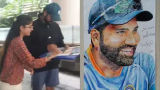 Rohit Sharma Makes Heartwarming Gesture After Signing Fan-Made Portrait Of Himself; Photo Goes Viral | See Post