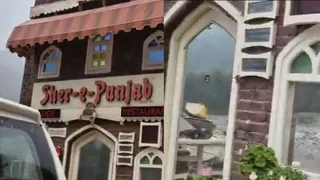 Himachal Rains Fury: Video Captures Iconic Sher-e-Punjab Restaurant In Manali Washed Away By Floods